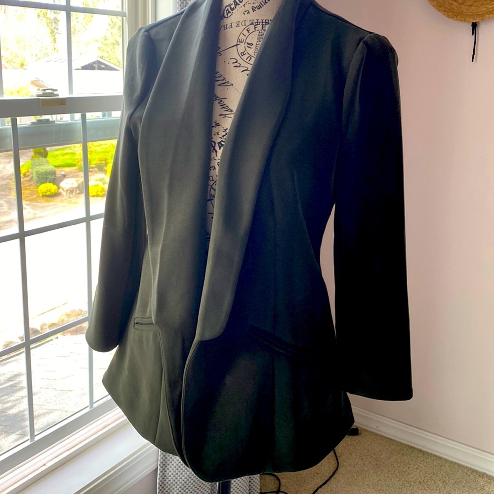 Olive green blazer